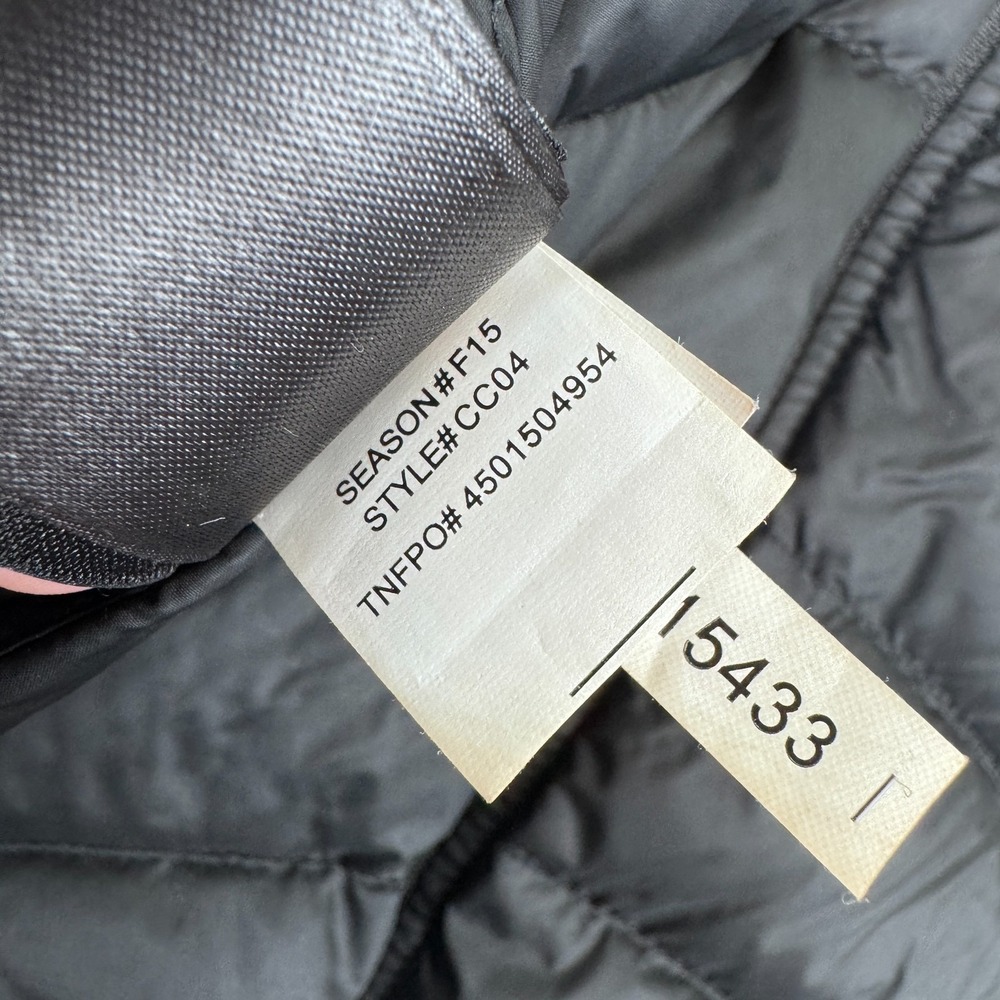 The North Face‎ 550 Down Puffer Jacket Womens Small Parka Long Coat Suzanne - Picture 5 of 8